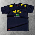 Camisa Masculina Algodão Copa do Mundo 2026 Brasil Camiseta