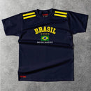 Camisa Masculina Algodão Copa do Mundo 2026 Brasil Camiseta